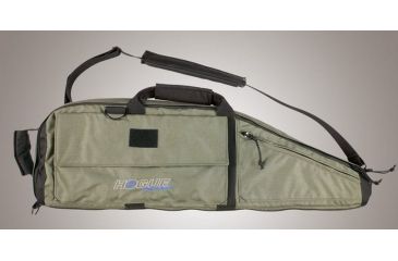 Image of HOGUE Gear Small Single Rifle Bag w/ Front Pocket and Handles, OD Green 10in. Tall 34in. Long 59331