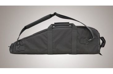 Image of HOGUE Gear Small Single Rifle Bag w/ Front Pocket and Handles, Black 10in. Tall 34in. Long 59330