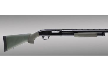 Image of Hogue Mossberg 500 20 GA. OverMold Shotgun Stock kit w/ forend OD Green 05217