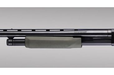 Image of Hogue Mossberg 500 20 GA. OverMold Shotgun Stock kit w/ forend OD Green 05217