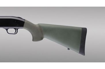 Image of Hogue Mossberg 500 20 GA. OverMold Shotgun Stock kit w/ forend OD Green 05217