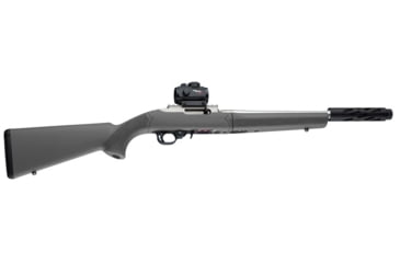 Image of Hogue Ruger 10-22 Takedown Rubber Overmolded Stock w/ Standard Barrel Channel, Slate Grey, 21242