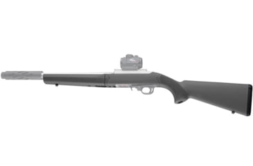 Image of Hogue Ruger 10-22 Takedown Rubber Overmolded Stock w/ Standard Barrel Channel, Slate Grey, 21242