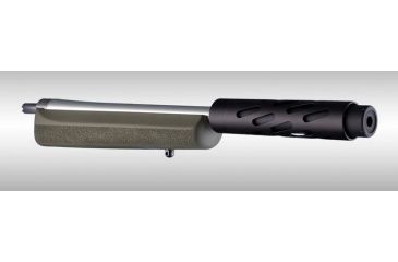 Image of Hogue Ruger 10/22 Takedown Thumbhole Rubber OverMold Stock w/ STD Barrel Channel OD Green, 21260