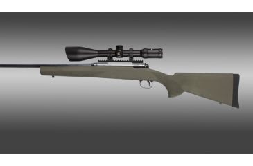 Image of Hogue Savage 110, 111, 114 &amp; 116 Top Loading Box Mag Long Action Standard Barrel Pillar Bed Stock OD Green 11205