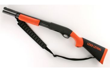 Image of Hogue Mossberg 500 Less Lethal Orange O.M. Shotgun Stk. w/forend 12" LOP 05052