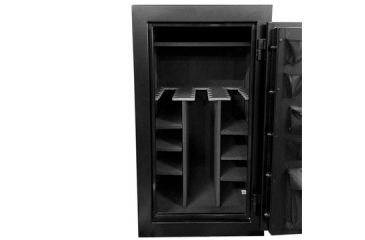 Image of Hollon Safe Fireproof, Drill &amp; Ballistic Resistant Gun Safe w/ Sargent &amp; Greenleaf Type 1 Electronic Lock, Black, Large, CS-36E