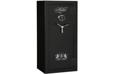 Image of Hollon Safe Fireproof, Drill &amp; Ballistic Resistant Gun Safe w/ Sargent &amp; Greenleaf Type 1 Electronic Lock, Black, Small CS-12E