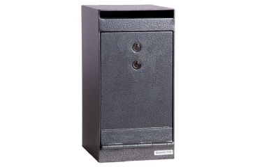 Image of Hollon Safe Hollon HDS-01K Under Counter Drop Safe, Gray, Small HDS-01K