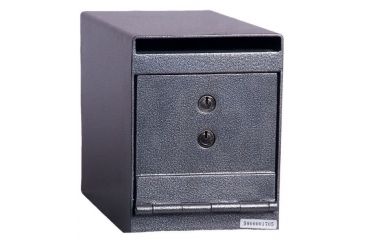 Image of Hollon Safe Hollon HDS-02K Under Counter Drop Safe, Gray, Small HDS-02K