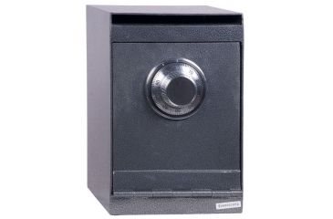 Image of Hollon Safe Hollon HDS-03D Under Counter Drop Safe, Gray, Small HDS-03D