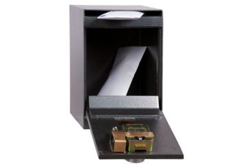 Image of Hollon Safe Hollon HDS-03D Under Counter Drop Safe, Gray, Small HDS-03D