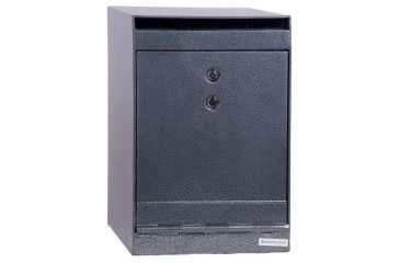 Image of Hollon Safe Hollon HDS-03K Under Counter Drop Safe, Gray, Small HDS-03K