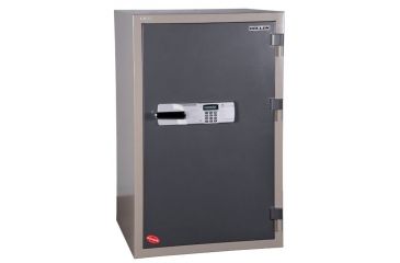 Image of Hollon Safe Hollon HS-1200E Office Safe, Tan Body, Gray Door, Large HS-1200E