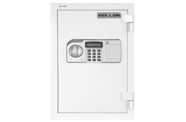 Image of Hollon Safe Hollon HS-500E Home Safe, Tan Body, Gray Door, Small HS-500E