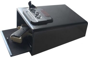 Image of Hollon Safe Hollon PB10 Pistol Safe, Black, Small PB10