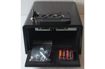 Image of Hollon Safe Hollon PB10 Pistol Safe, Black, Small PB10