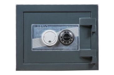 Image of Hollon Safe Hollon PM-1014C TL-15 Rate Safe, Gray, Small PM-1014C