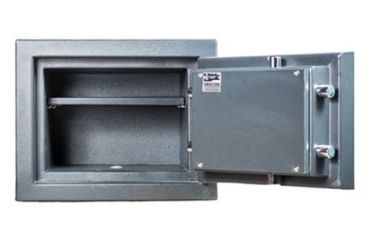 Image of Hollon Safe Hollon PM-1014C TL-15 Rate Safe, Gray, Small PM-1014C