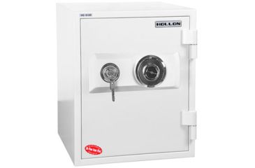 Image of Hollon Safe HS-610D Home Safe, White, Medium HS-610D