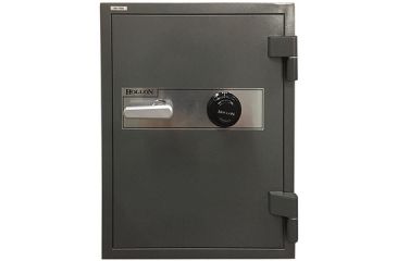 Image of Hollon Safe Hs-750C 2 Hour Fireproof Office Safe, Gray, Exterior: 27in x 20 6/7in x 20in / Interior: 21 1/4in x 15 1/3in x 13 4/7in HS-750C