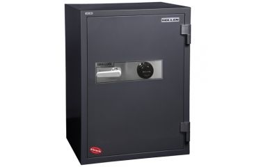 Image of Hollon Safe Hs-880C 2 Hour Fireproof Office Safe, Gray, Exterior: 32in x 23 2/9in x 20in / Interior: 26 2/9in x 17 5/9in x 13 4/7in HS-880C