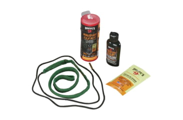 Image of Hoppe's 9 Boresnake Cleaning Kit Combo W/clp .22/.223 Rifle, Brass/Cotton/Nylon, 210556