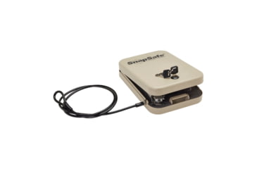 Image of Hornady SnapSafe Lock Box With Key Lock, Large, FDE, 752002325