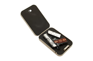 Image of Hornady SnapSafe Lock Box With Key Lock, Large, FDE, 752002325