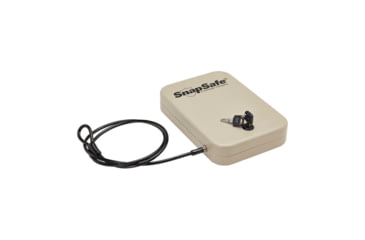 Image of Hornady SnapSafe Lock Box With Key Lock, Large, FDE, 752002325