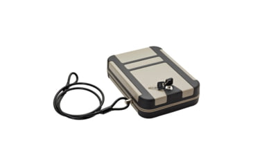 Image of Hornady SnapSafe Treklite Lock Box With Key Lock, Extra Large, FDE, 752122325