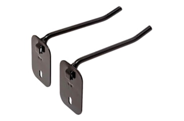 Image of Hornady Square-Lok 4 in. Single Peg Hook, Black, 95798