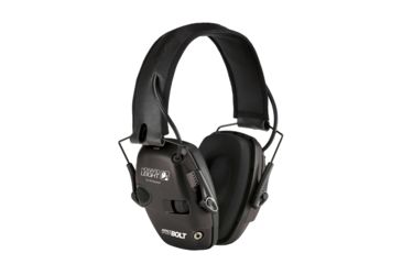 Image of Howard Leight Impact Sport Bolt Electronic Earmuff, Black,One size fits most, R-02525