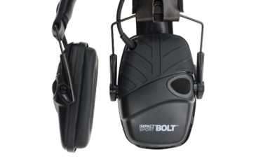 Image of Howard Leight Impact Sport Bolt Electronic Earmuff, Black,One size fits most, R-02525