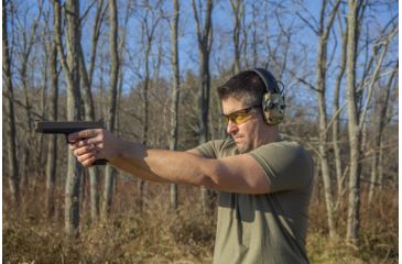 Image of Howard Leight Impact Sport MultiCam Sound Amplification Electronic Shooting Earmuff, Camo, R-02526