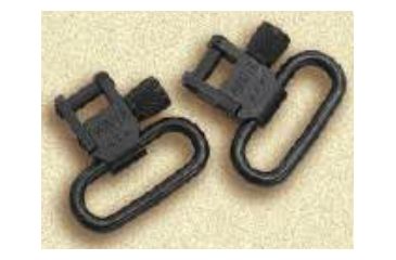 Image of Hunter Company Pair Hunter 1n. Blued Steel Swivels 53903, Black, 024-22