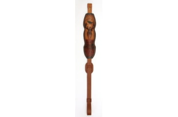Image of Hunter Company Trophy Custom Padded Sling, Elk Design, Chestnut Tan, 027-41, Chestnut Tan, 027-41