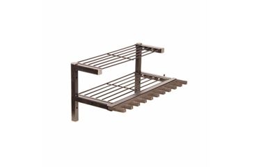 Image of Hyskore 10-Gun Rack &amp; Shelf Unit, Black/OD Green 30241