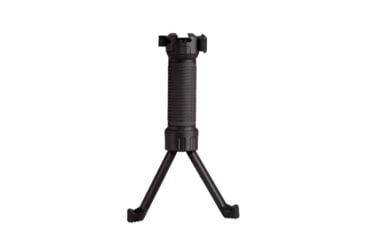 Image of IMI Defense EBF-2 Polymer Bipod Foregrip with Metal Reinforced Legs, Black, IMI-EBF2-BLK