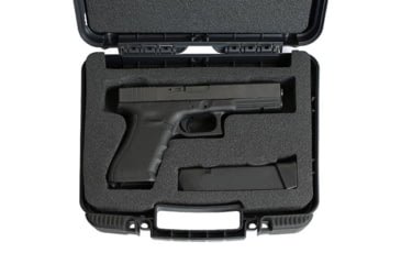 Image of IMI Defense Medium Pistol Case, 10.63 x 9.44 x 2.75, Black, 97290