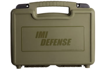 Image of IMI Defense Medium Pistol Case, 10.63 x 9.44 x 2.75, OD Green, 97291