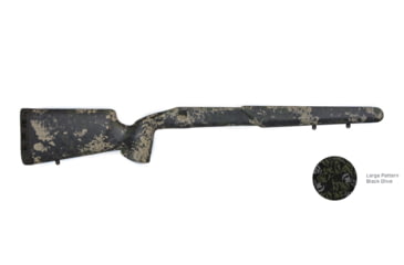 Image of iota Outdoors EKO Rifle Stock for Tikka T3 Line of Rifles with Proof Sendero/M24 Barrel Contour, Black Olive, 13c-131110-01-5328121-1