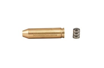 Image of JE Machine Tech 5mW Laser Boresighter, 635/655nm, .308, Brass TS-BS308BR