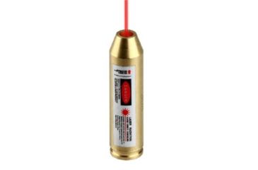Image of JE Machine Tech 5mW Laser Boresighter, 635/655nm, .308, Brass TS-BS308BR