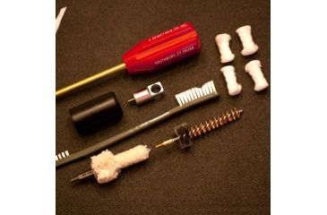 Image of J. Dewey L-16   .223 AR-15 Lug Recess Cleaning Kit, Clear/Red, n/a L-16