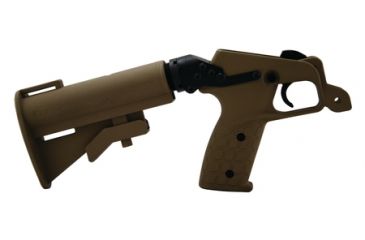 Image of Kel Tec Pistol Grip AR Stock Adapter With Collapsible Stock Tan