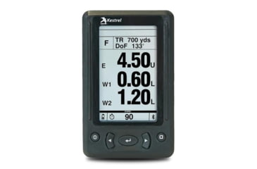 Image of Kestrel Hud For 5 Series Ball- Istics Meters Black W/y-remote