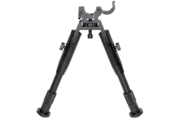 Image of Kexuan Barrel Clamp Bipod, 7 8.25 in, Black, BP04