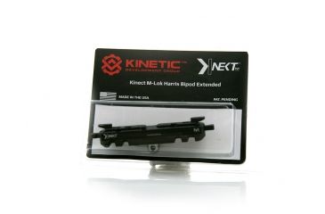Image of Kinetic Development Group Kinetct MLOK harris Bi pod mount Long version, Black, 4in, Kin5-220