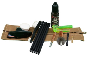 Image of KleenBore Compact Military/LE Rifle Tactical Kit, 5.56mm, Coyote, KB-MLE-5.56
